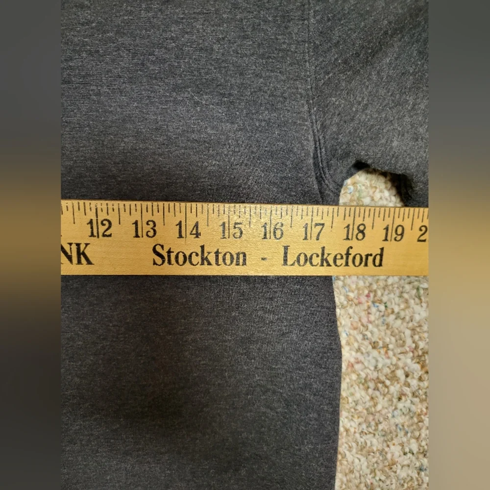 Lululemon Heathered Black City Bound Dress Size 6 - Picture 11 of 14